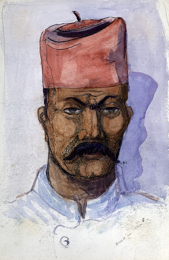 Arab [Tirailleurs Senegalais] in Salle F