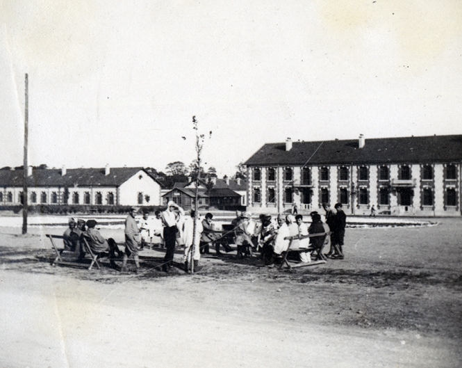 Listening to a Gramophone