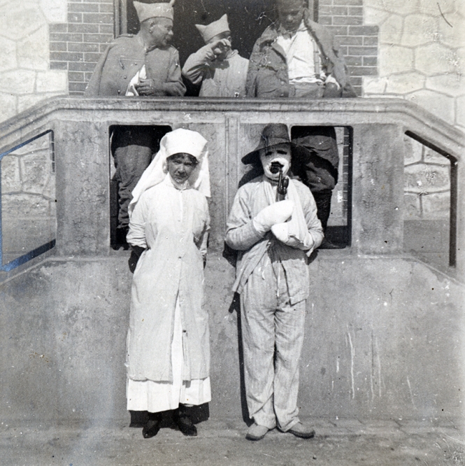 Miss Wood and her Patients