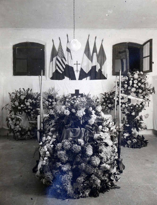 Helen Homan's Coffin