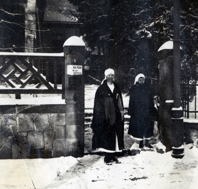 Edith and Mme. Sirot