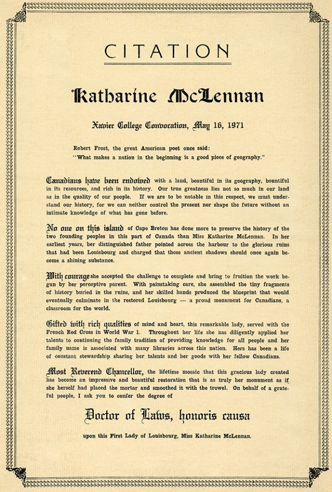 Xavier College Honorary Degree