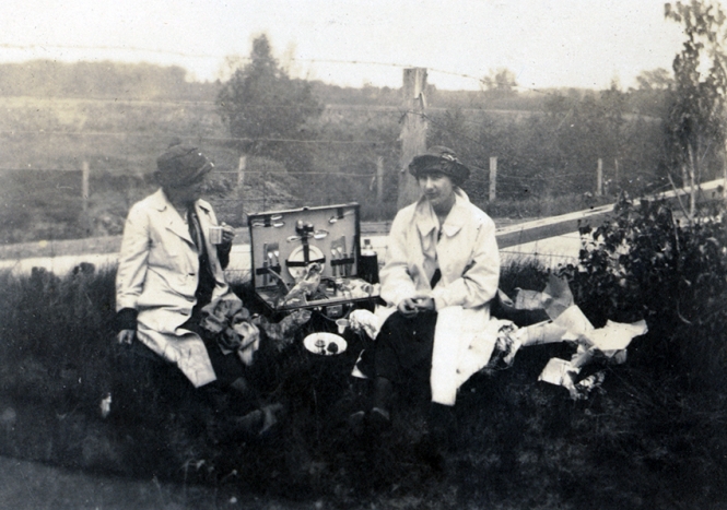 Nancy Morewood and Adele Stewart