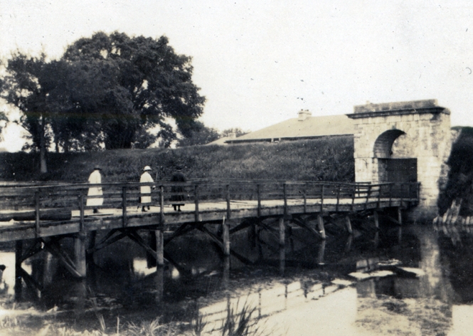 Entrance to Fort Lennox