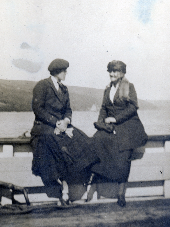 Katharine and Mrs. Nicholson